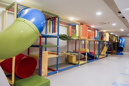Kid Play instalado em ambiente interno